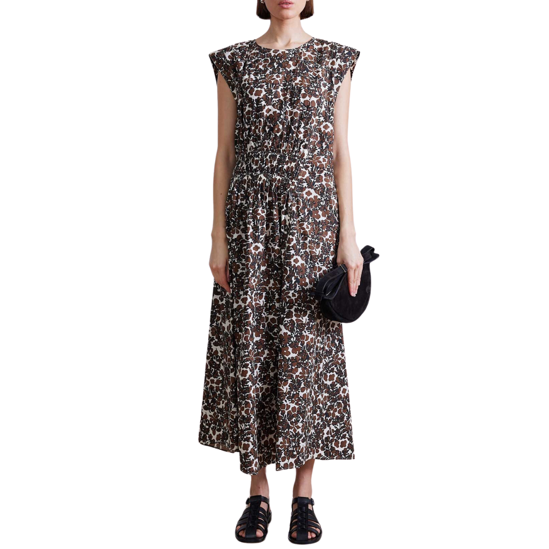 Alfonsina Asymmetric Dress in Highland