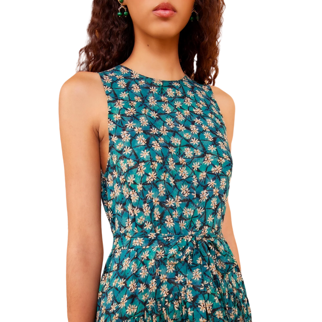 Eleni Dress in Clematis