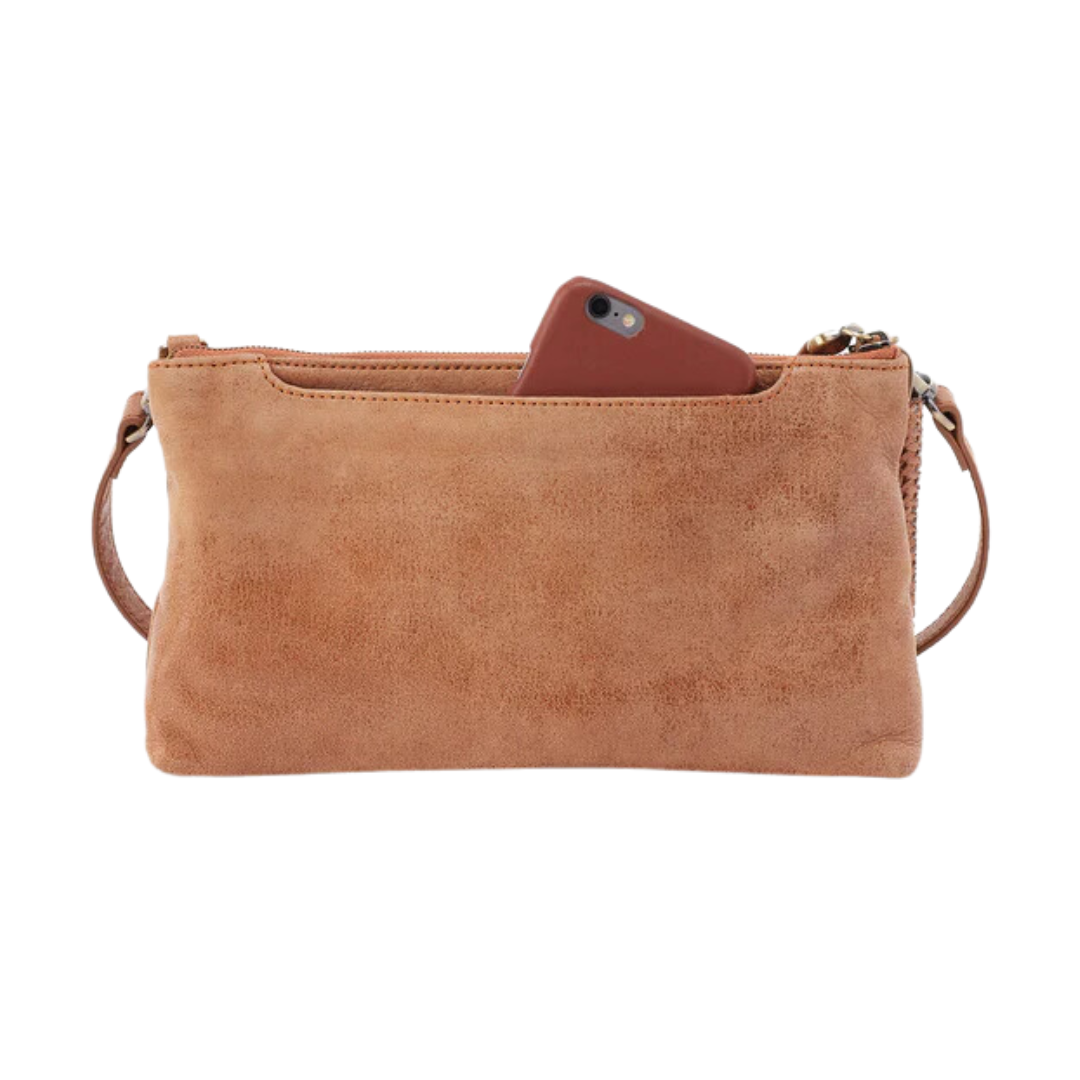 Darcy Double Crossbody in Whiskey
