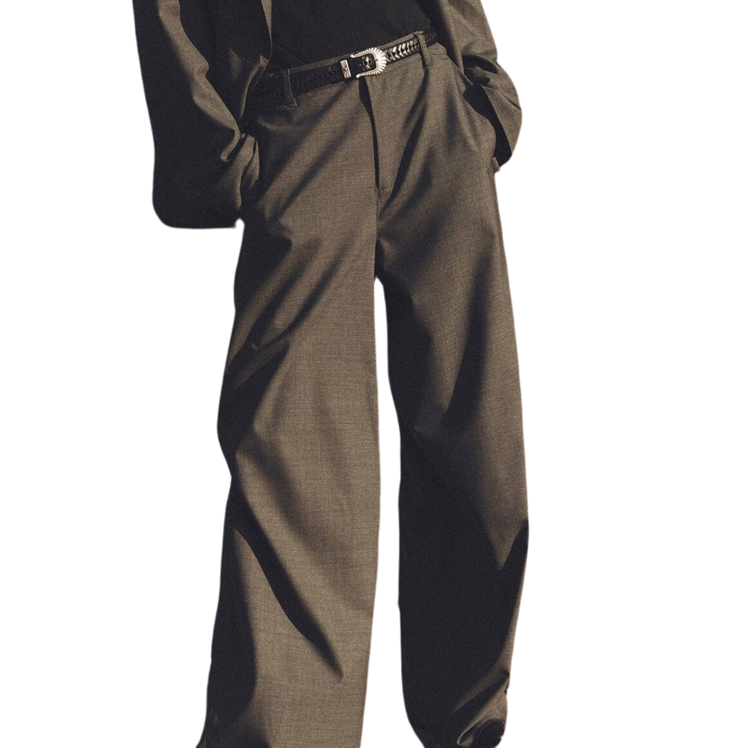 Portlyn Pant in Charcoal Melange