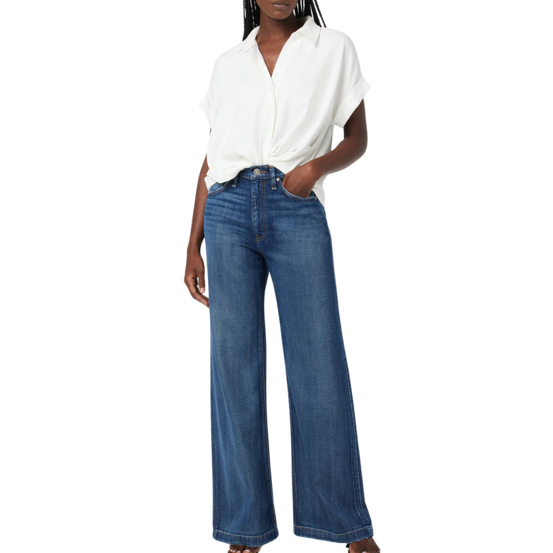 Jodie High-Rise Loose Wide Leg Jean in Love Story