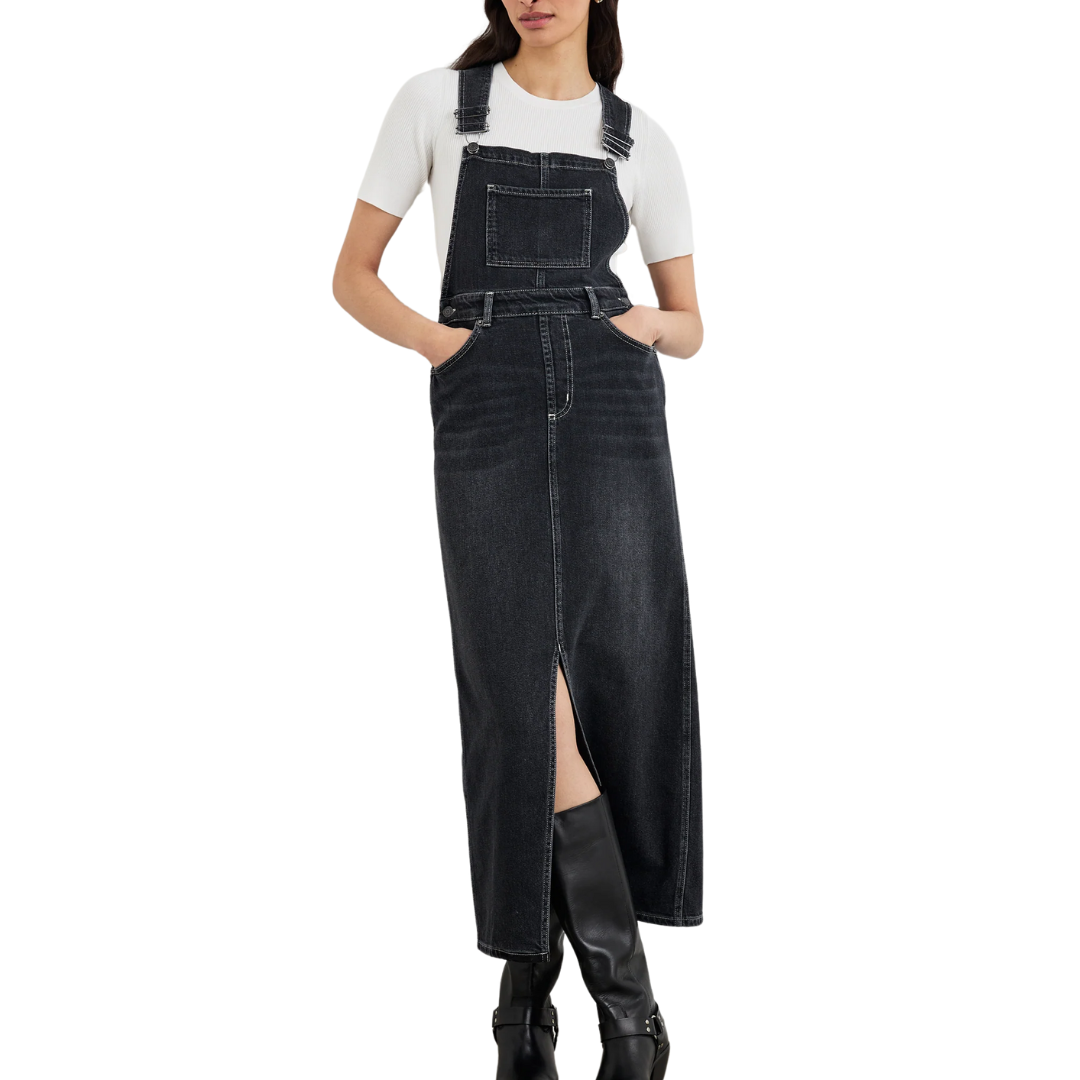 Westlake Dress in Black Sand