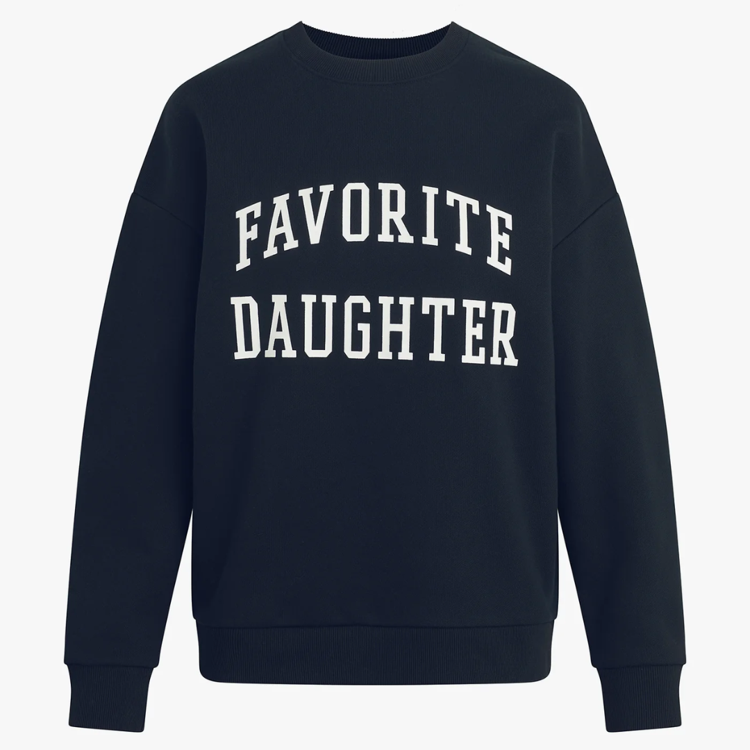 The Collegiate Sweatshirt in Navy
