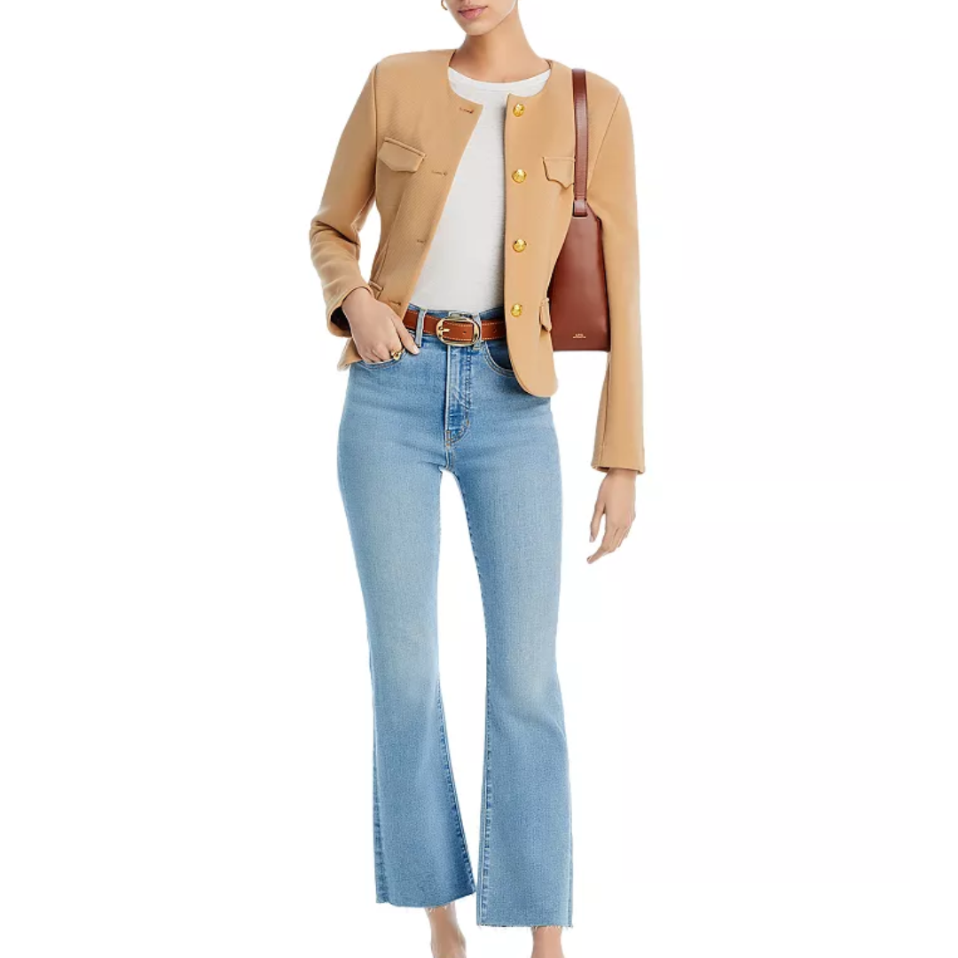 Carolina Skinny Kick-Flare Jean in Nova