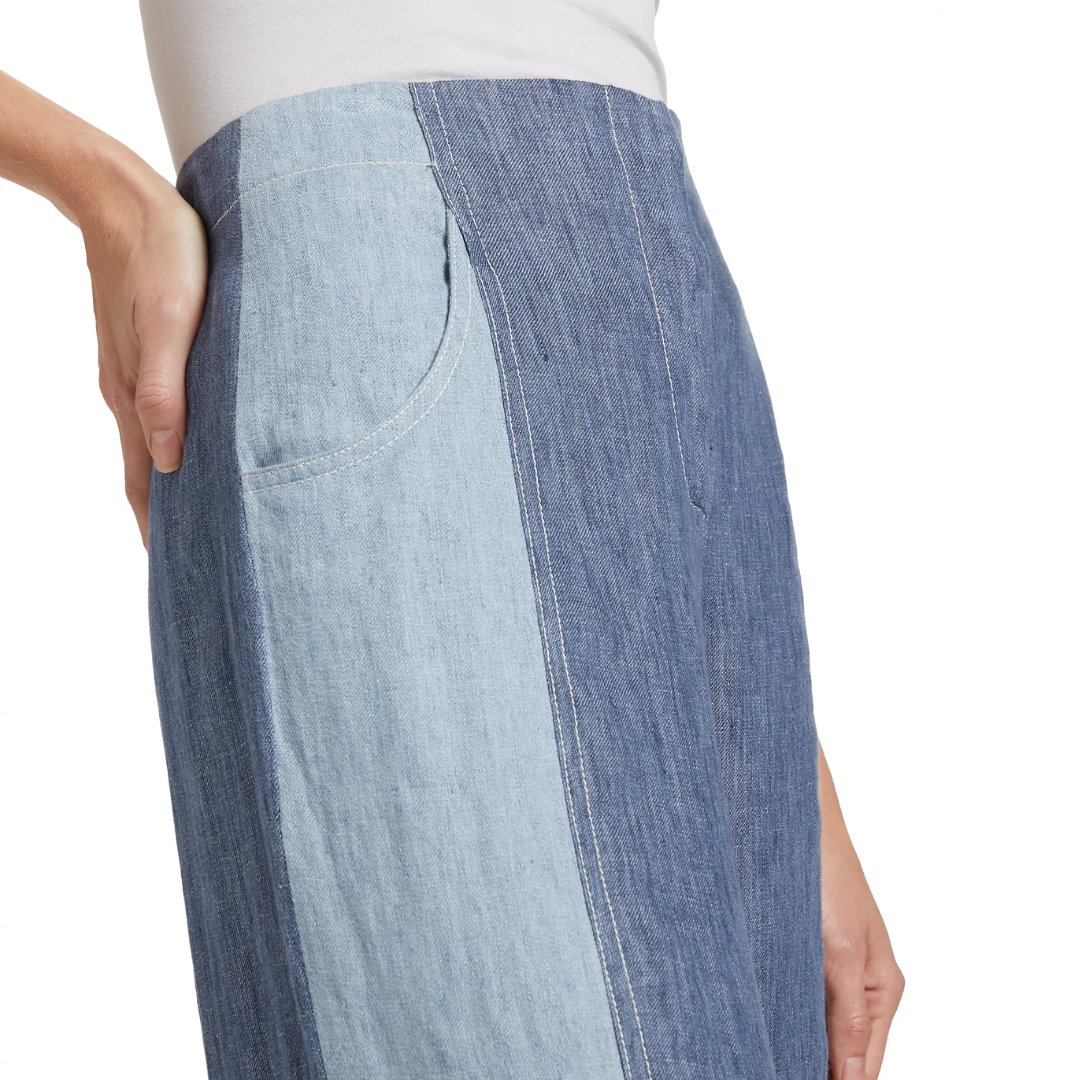Demie Pant in Medium Indigo