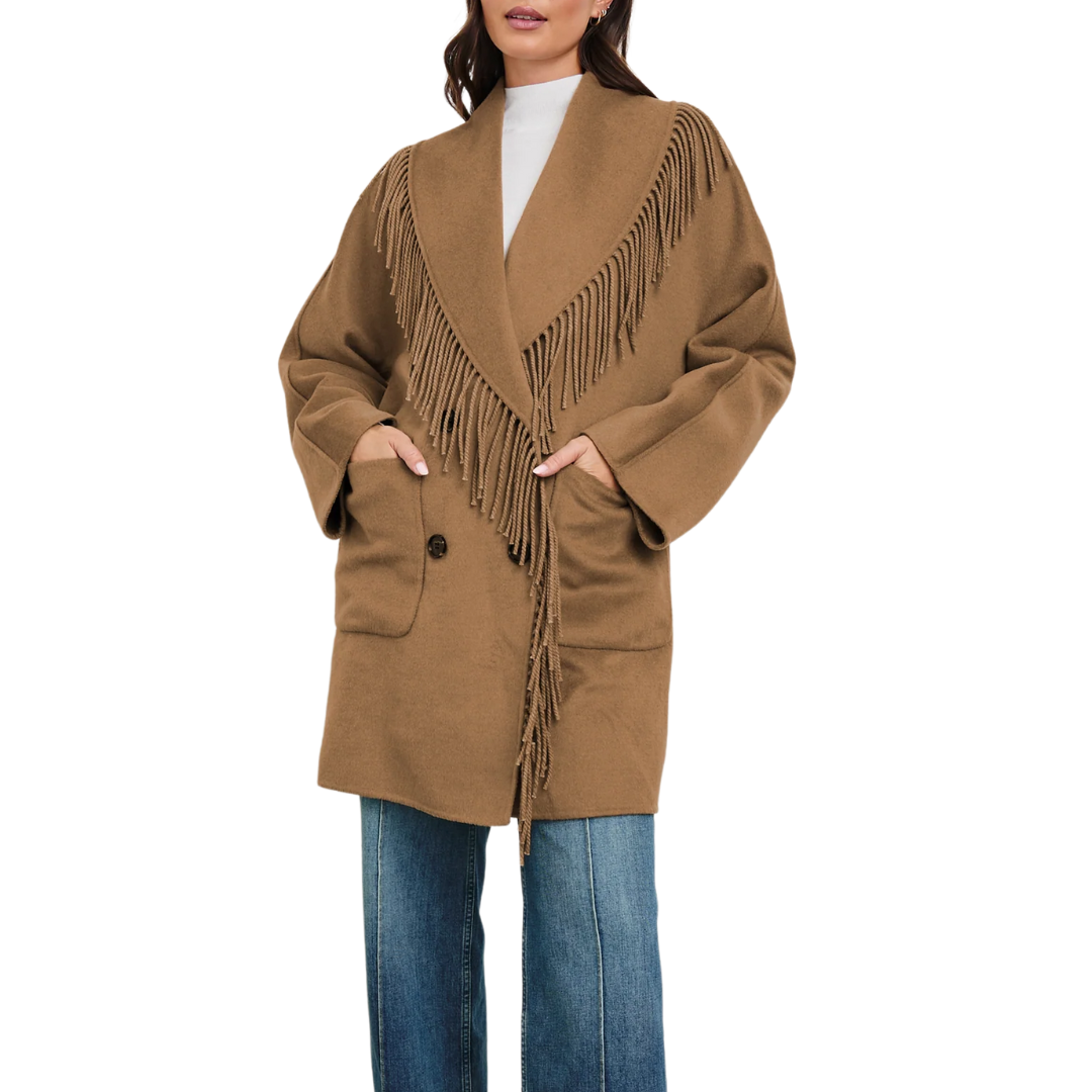 Hugo Coat in Camel