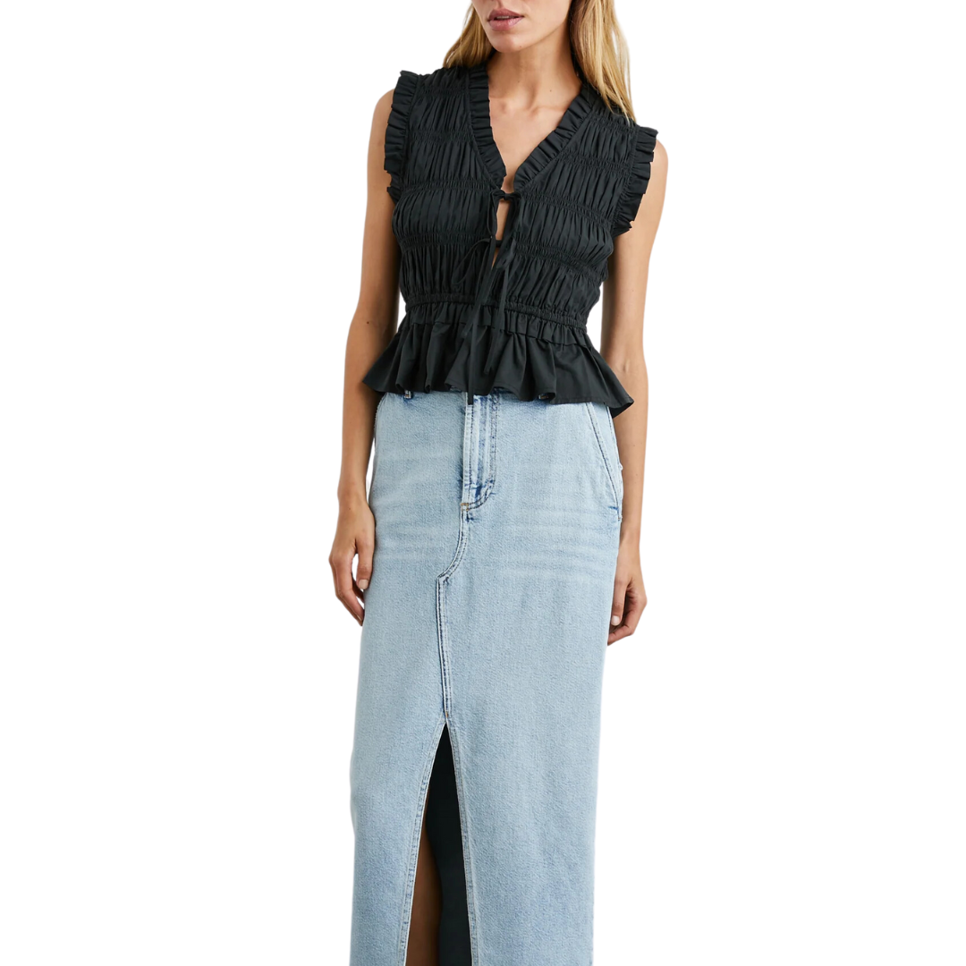 Martine Top in Black