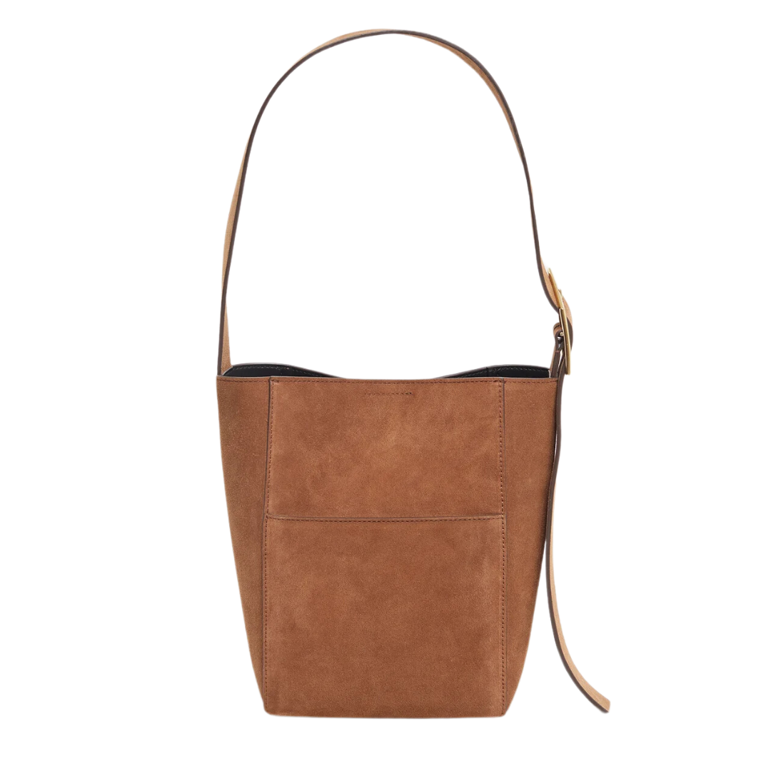 Medium Leather Bag in Arabica Espresso