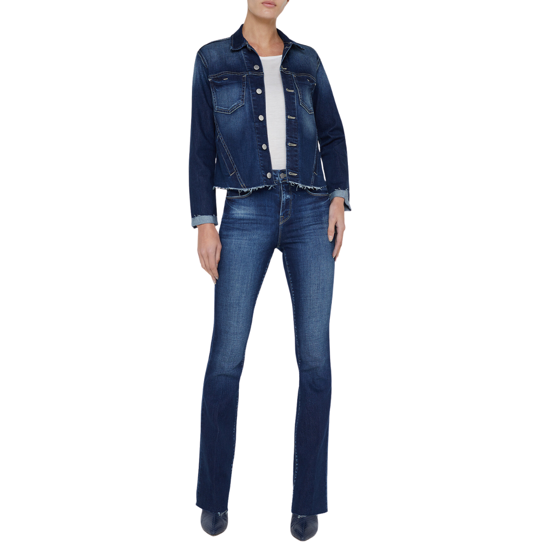 Janelle Denim Jacket in Lavelle