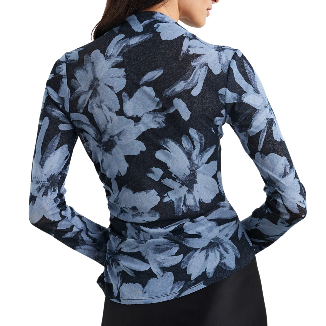 Joelle Top in Midnight Lilly