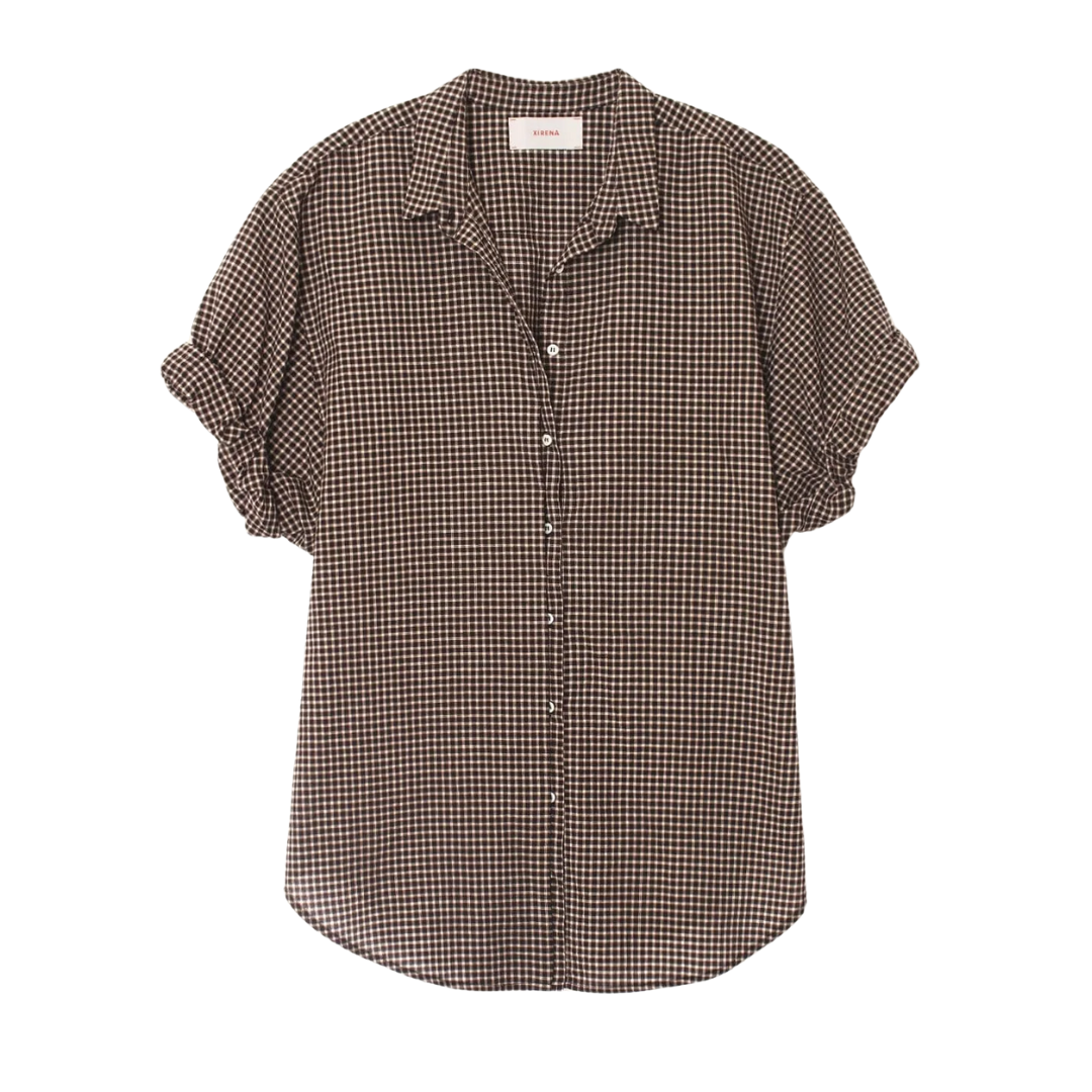 Channing Shirt in Black Pepper