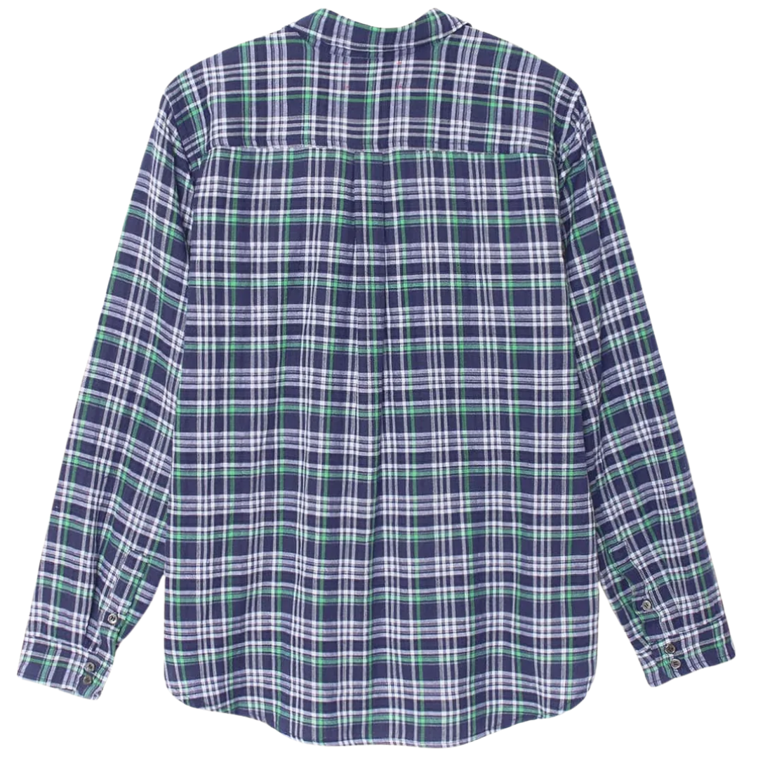 Scout Shirt in Forest Blue Plaid