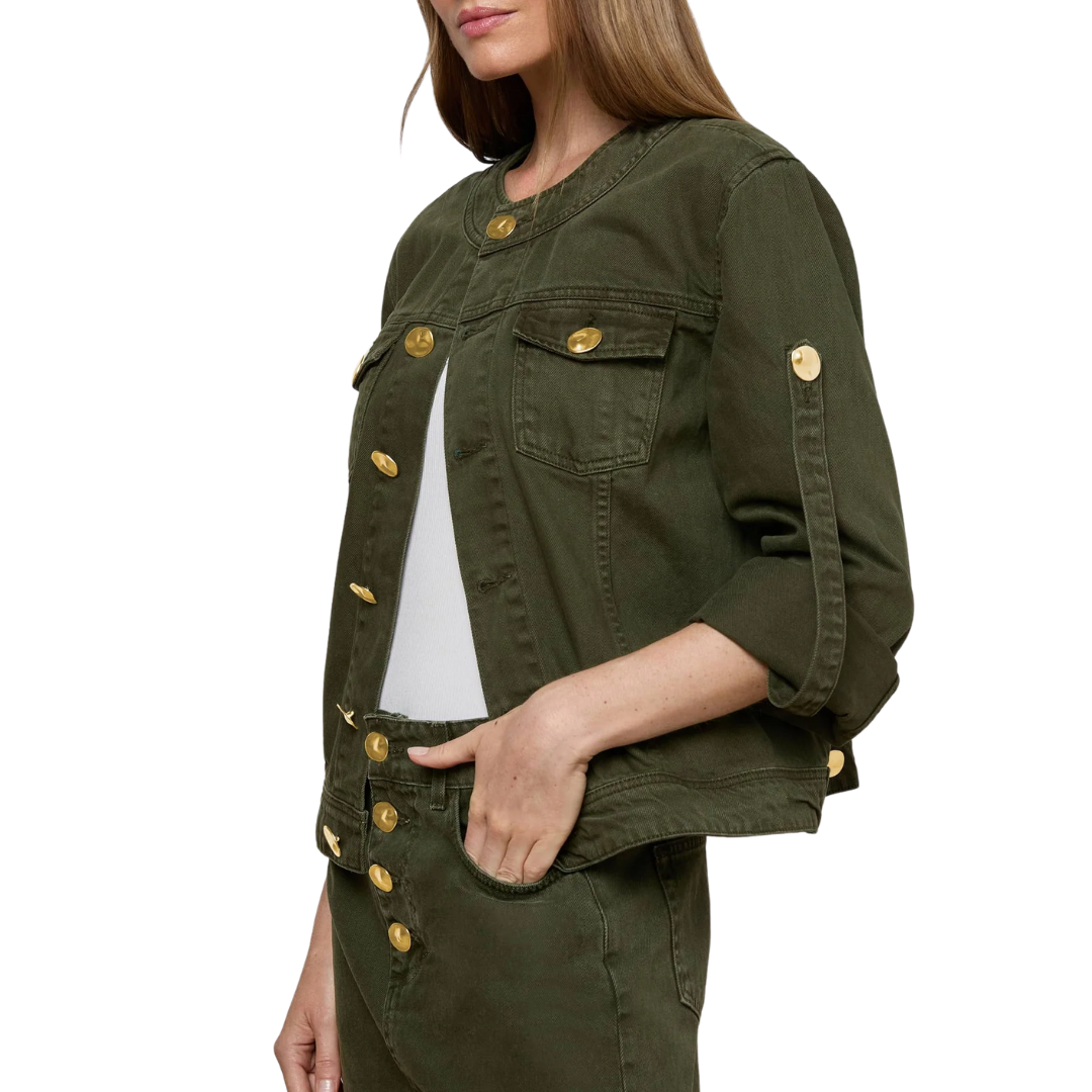 Anouk Denim Jacket in Picholine