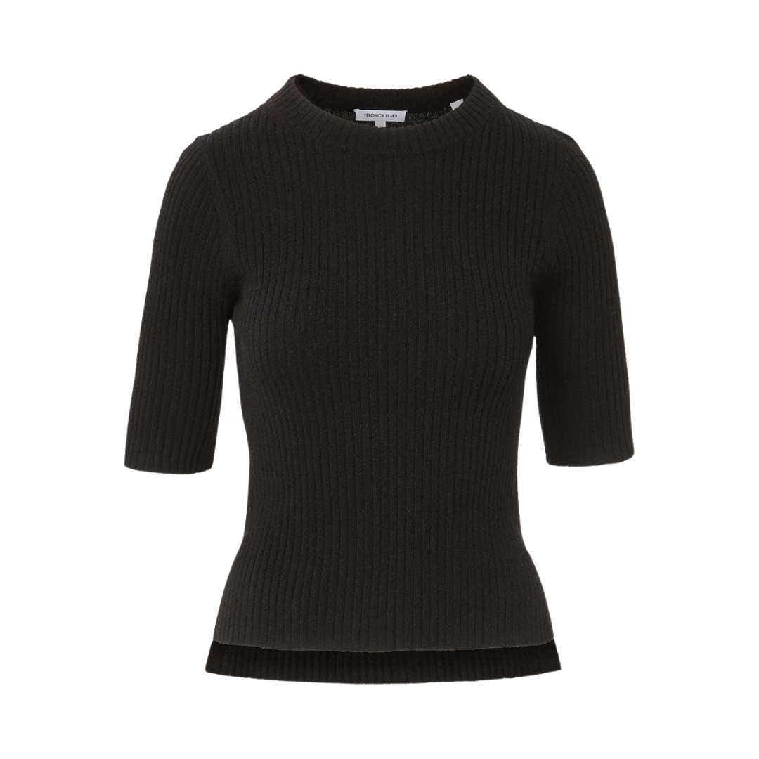Emil Cashmere Pullover in Black