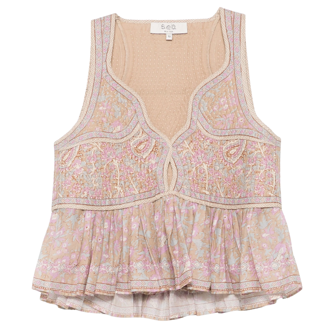 Gisela Tank Top in Pink