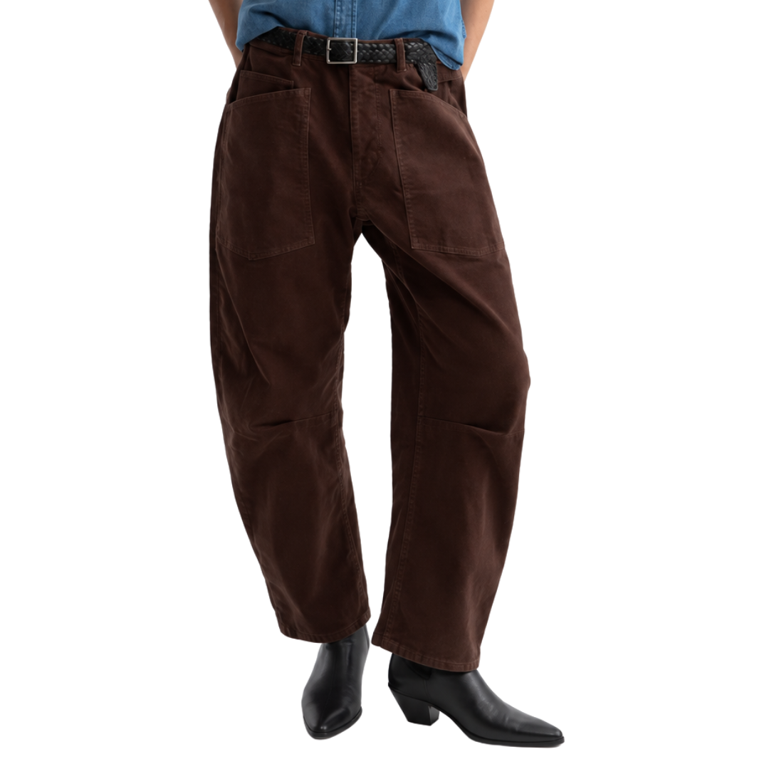 Shon Corduroy Pant in Mahogany
