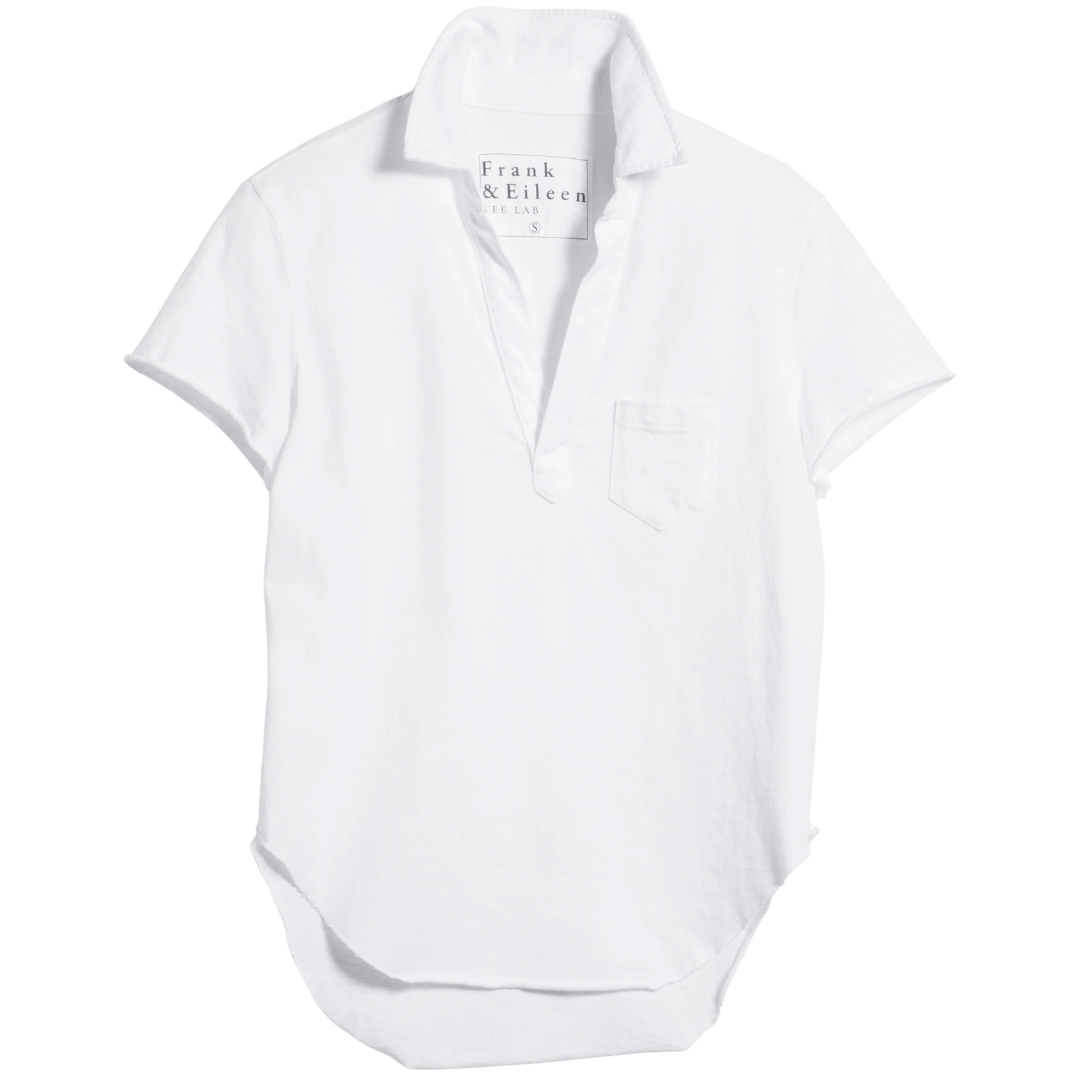 Charlotte Perfect Polo in White