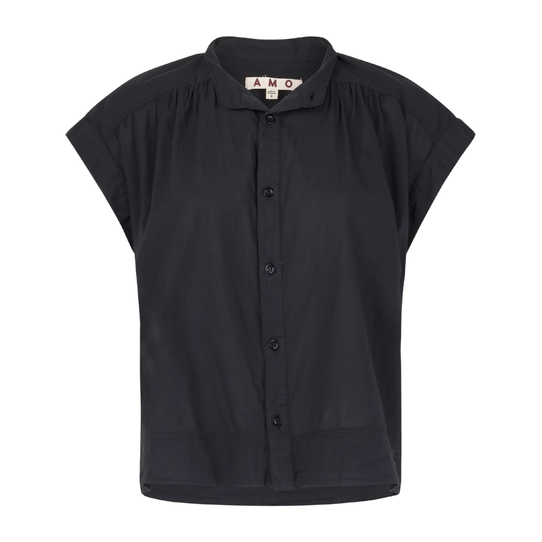 Tessa Top in Vintage Black