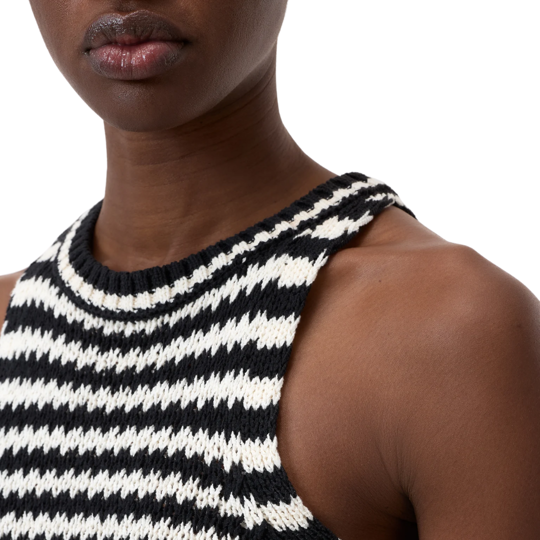 Knitted Top in Black