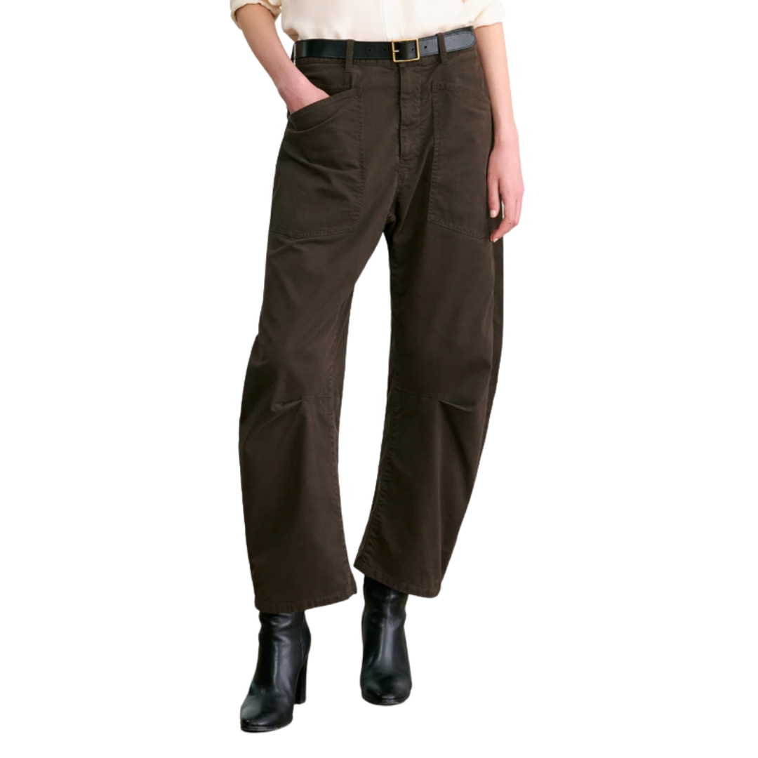 Shon Pant in Chocolate Brown