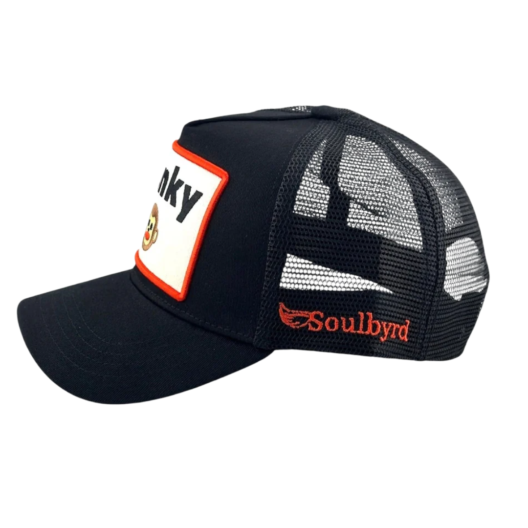 Funky Monkey Trucker in Black