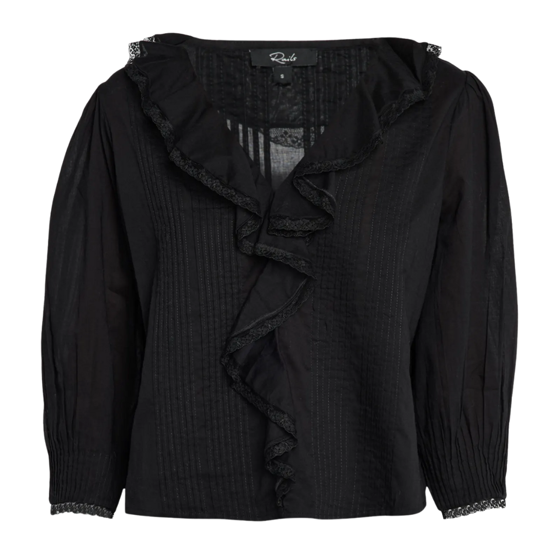 Mare Blouse in Black
