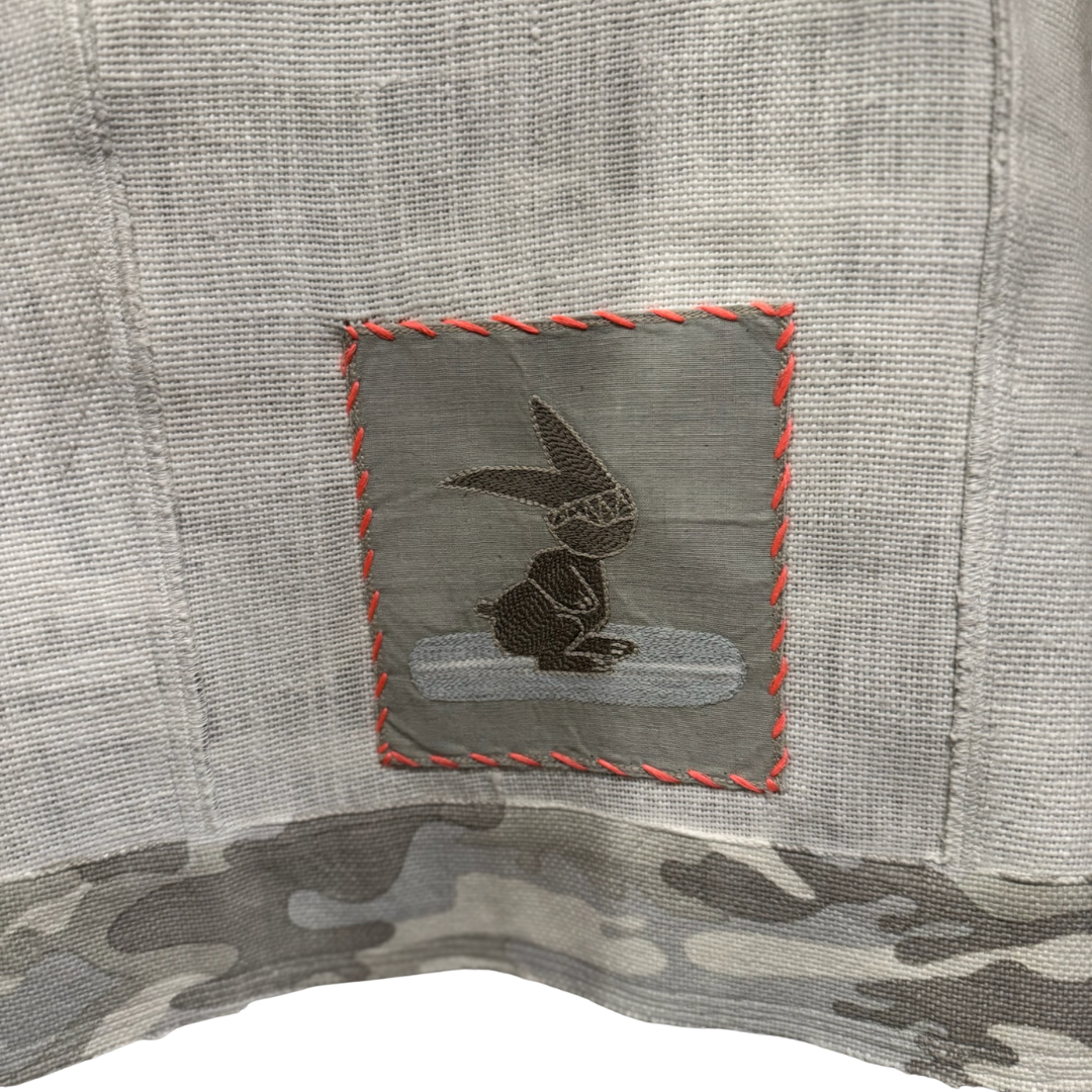 Camo Blazer in Grey