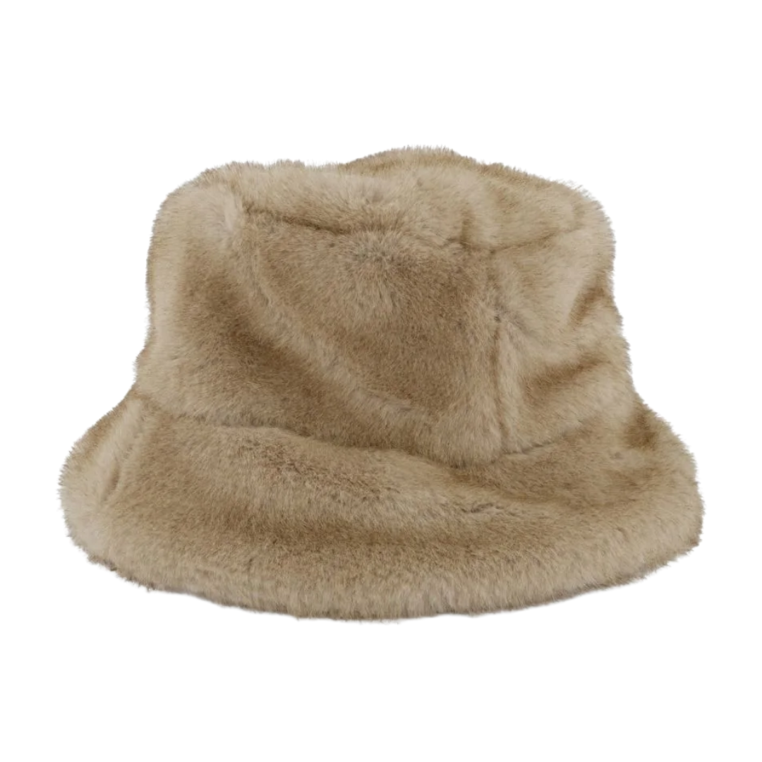 Mink-Effect Fur-Touch Hat in Tocco