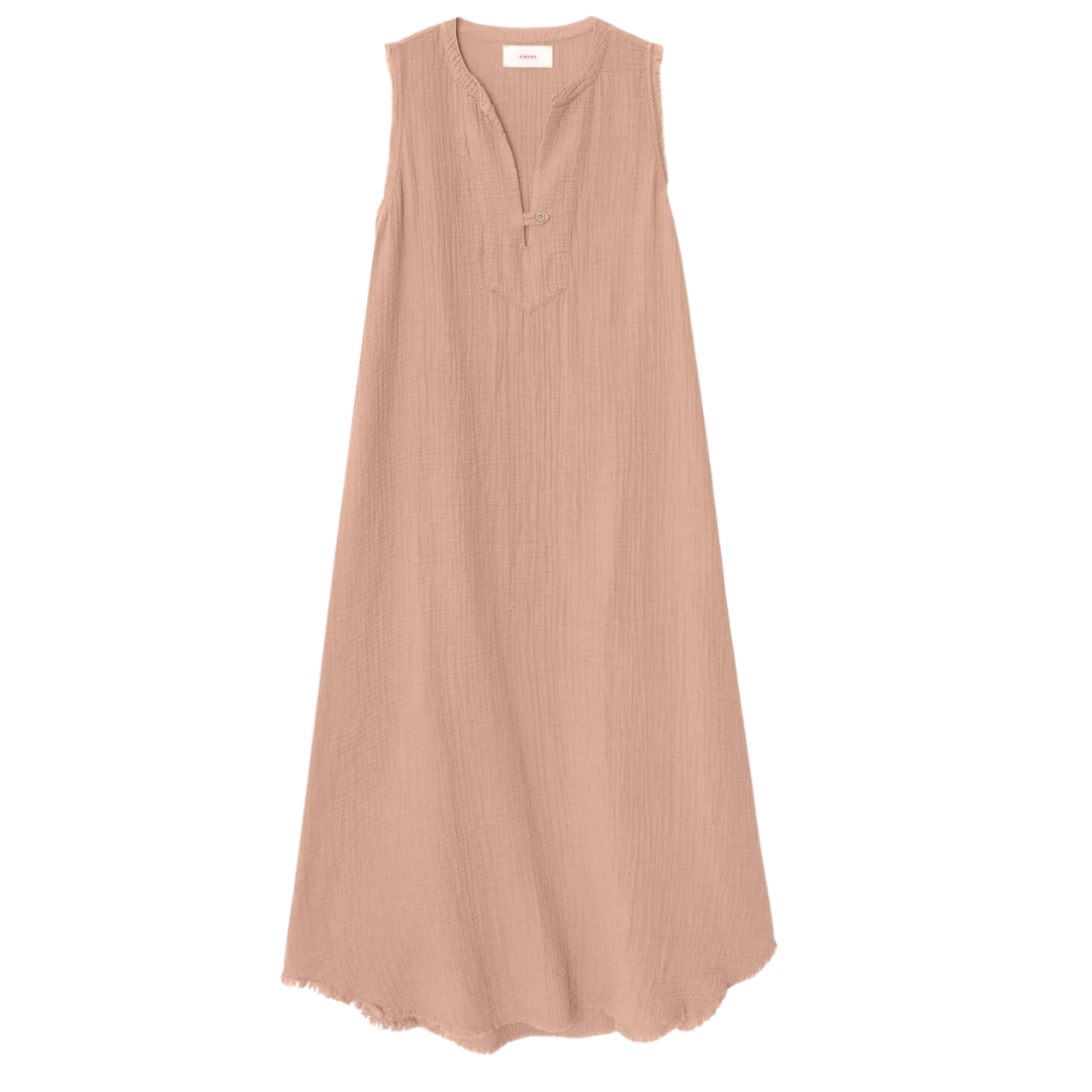 Preslyn Dress in Ash Brown