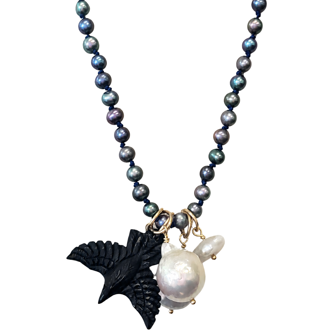 Hawk Eye 34" Necklace