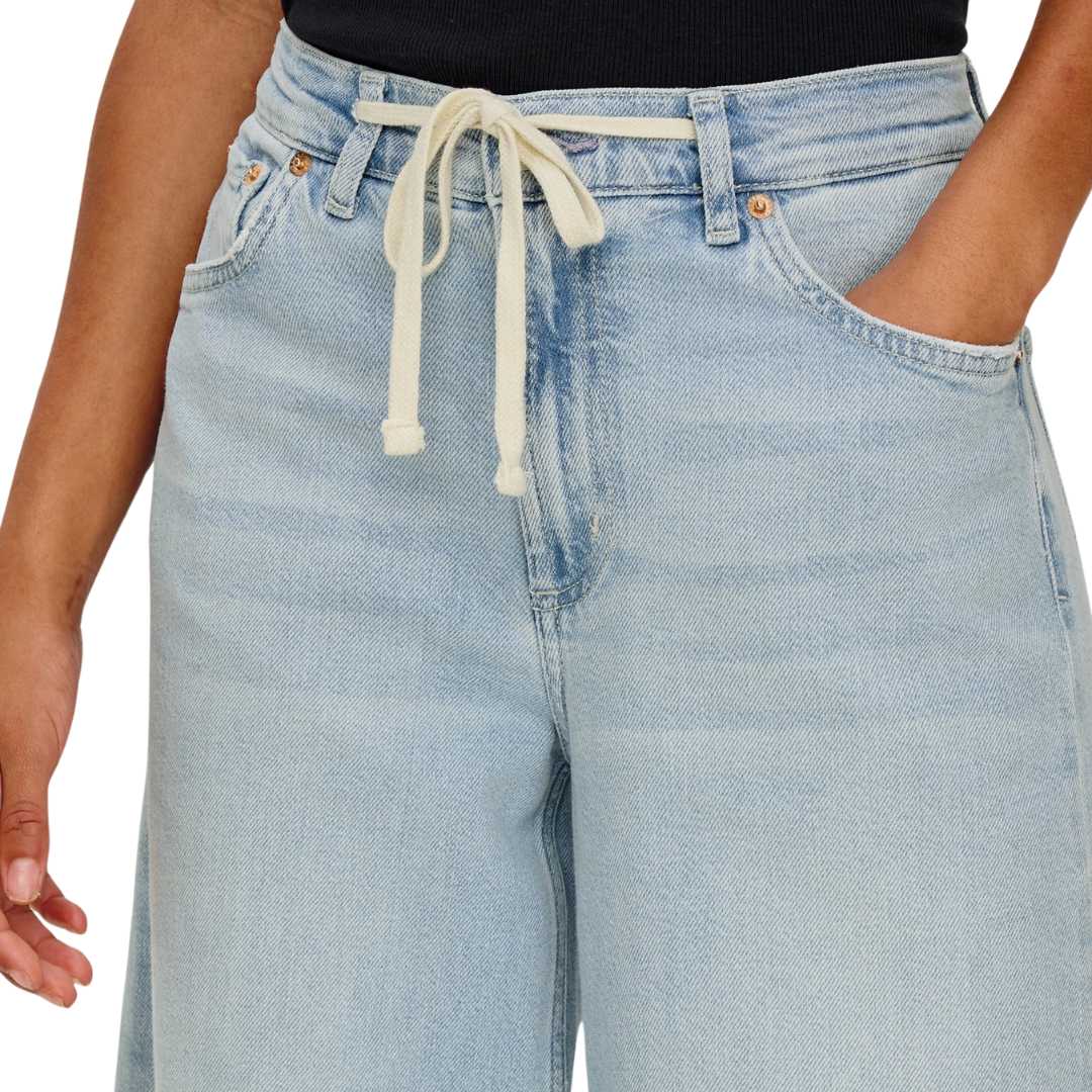 Angeleno Wide Leg Crop in Scuba