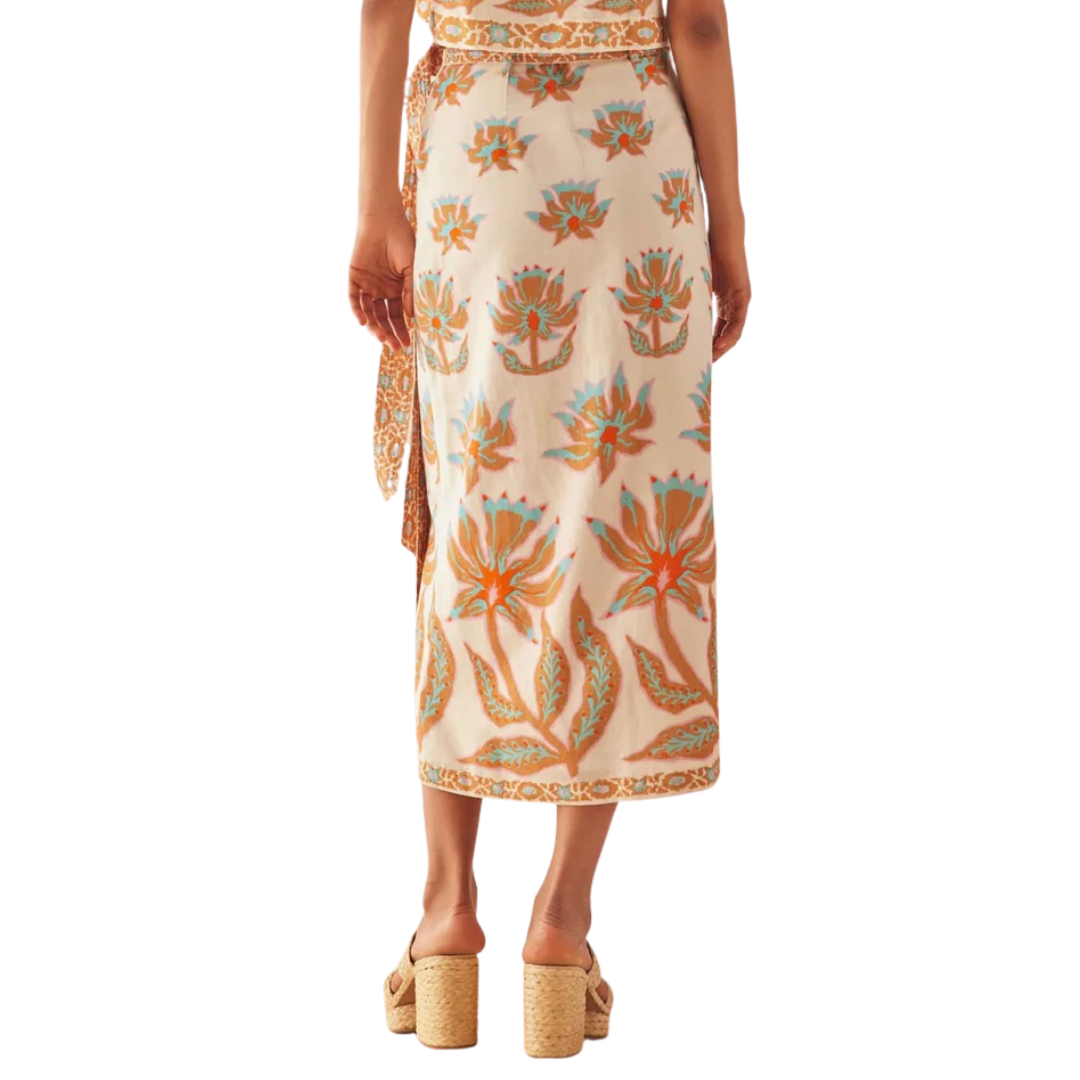 Sammi Skirt in Adya Guava