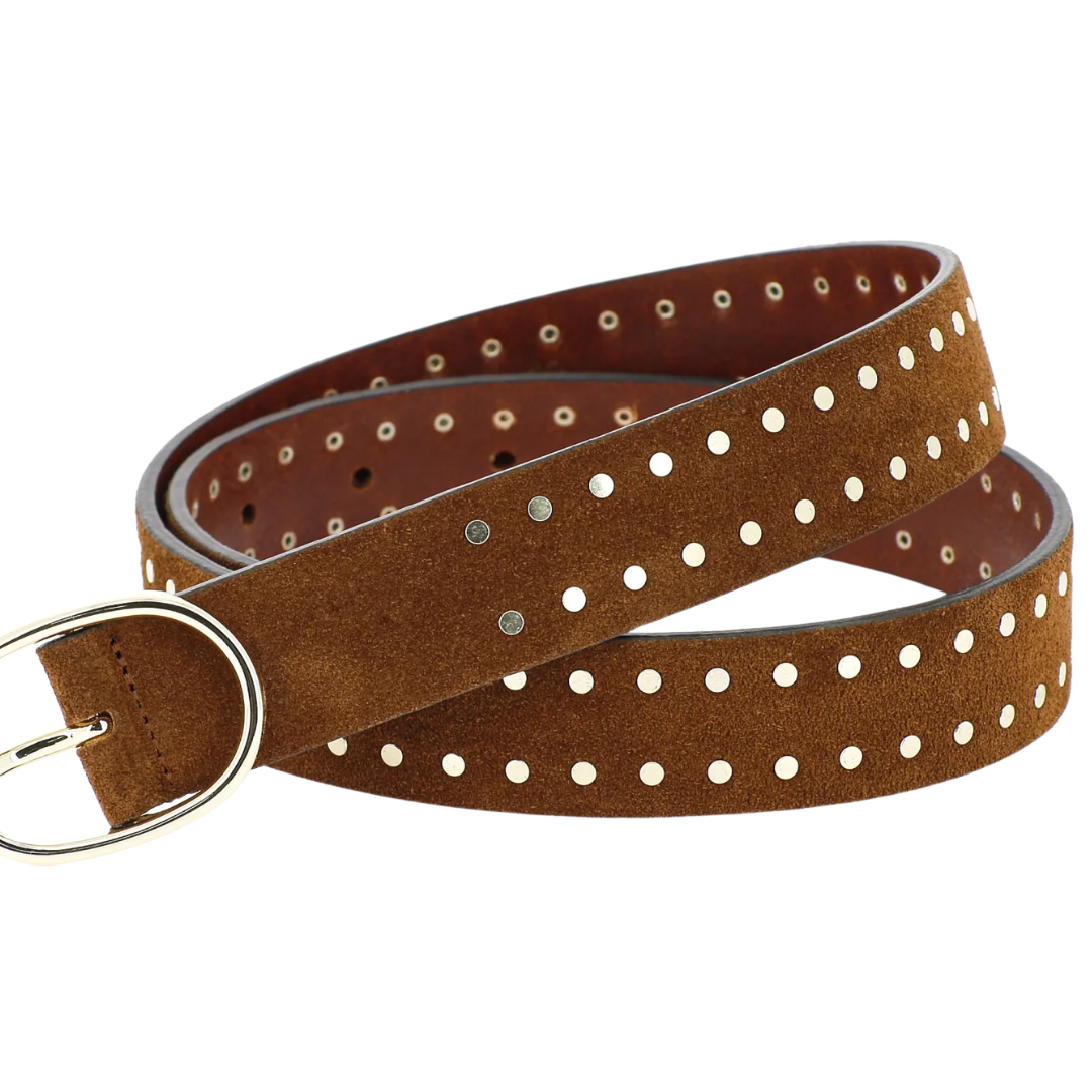La Pasha Belt in Chocolate