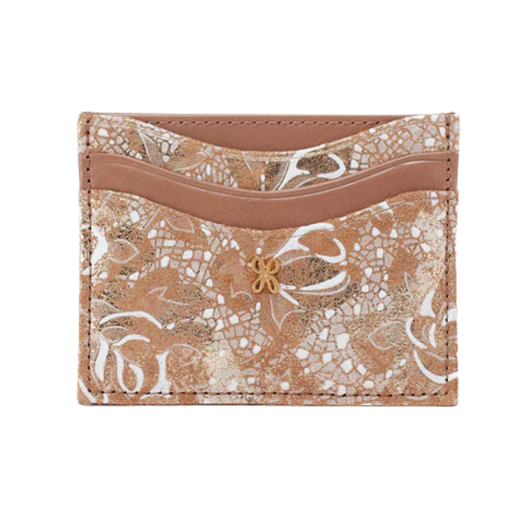Max Card Case in Gilded Petals