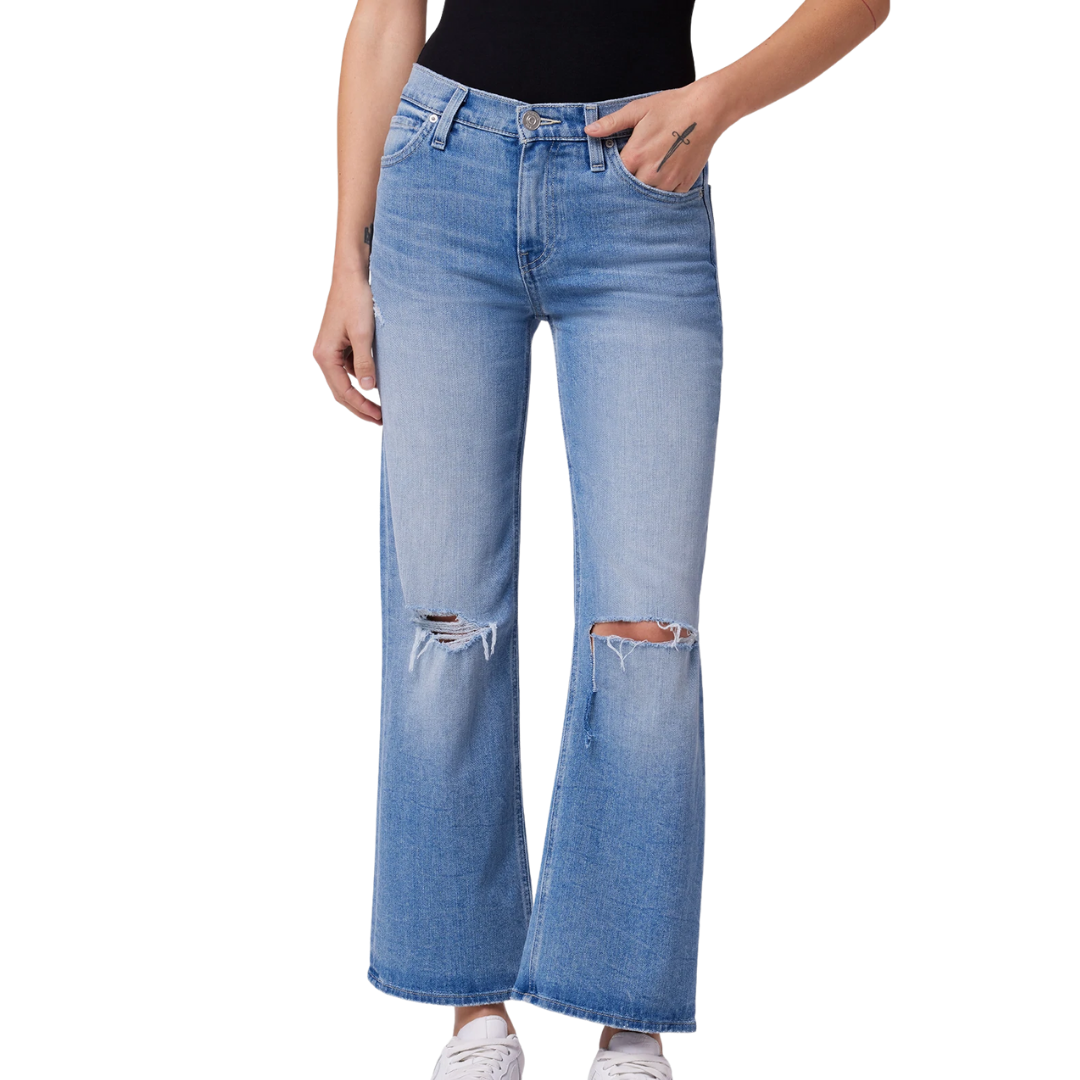 Rosie High-Rise Wide Leg Jean in Inspire Me