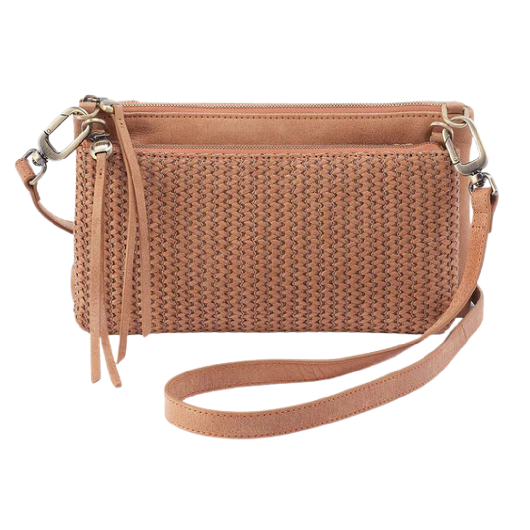 Darcy Double Crossbody in Whiskey