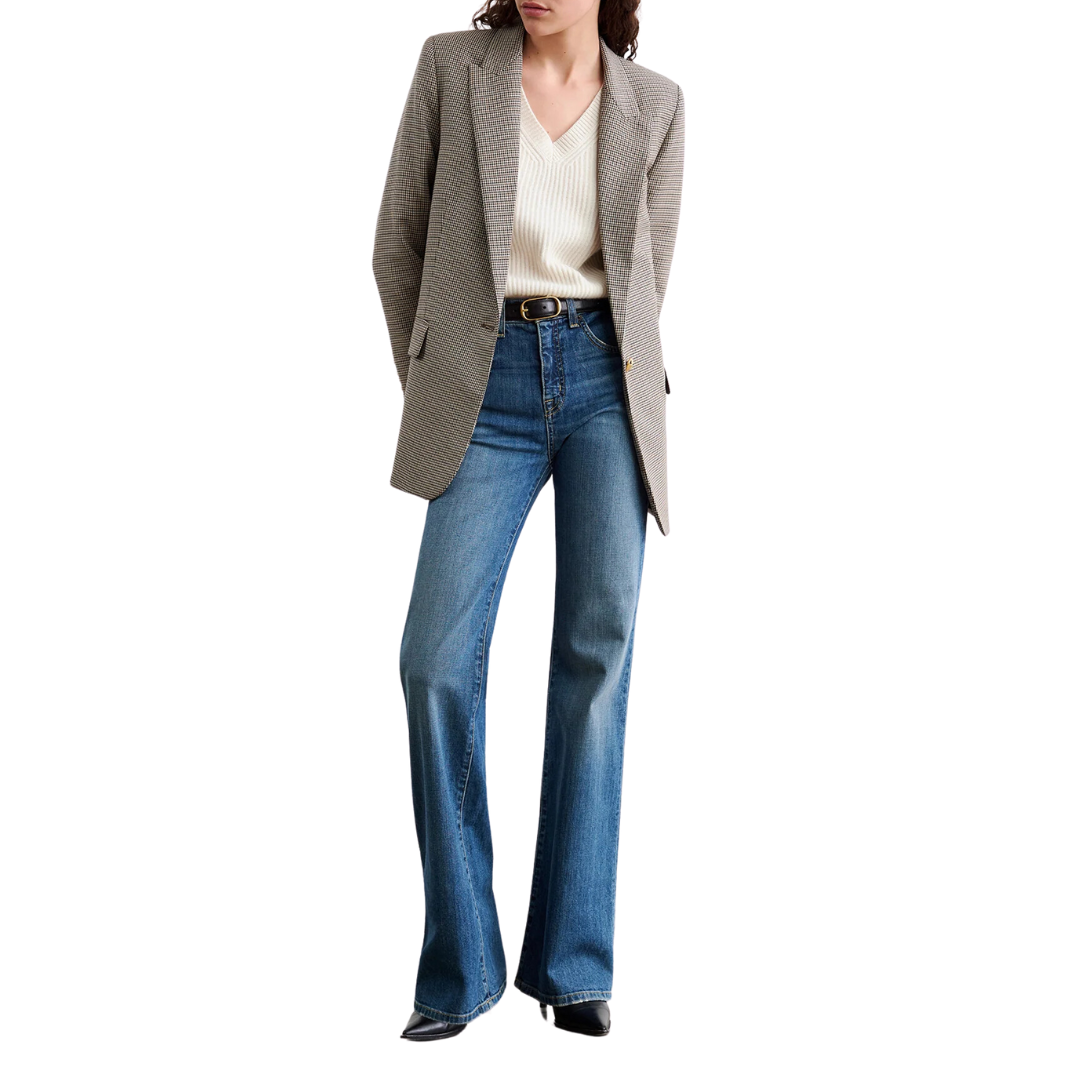 Korina Cashmere Sweater in Ivory