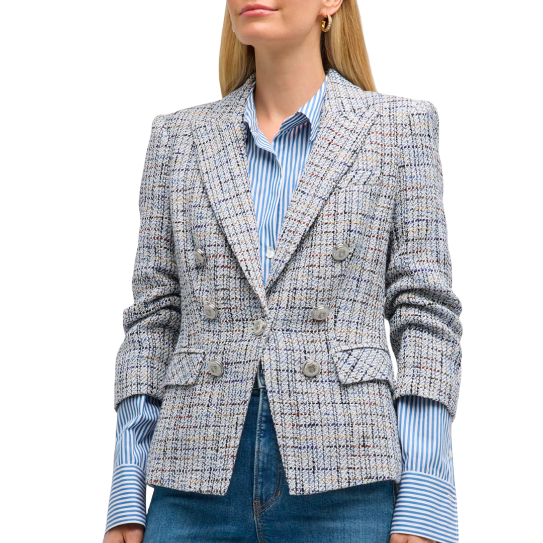 Ryland Dickey Jacket in Blue Multi