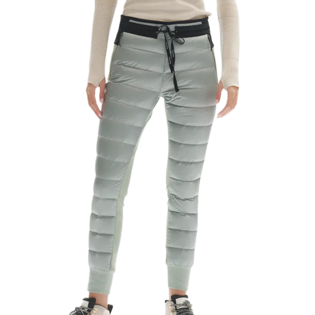 Hybrid Down Jogger in Slate Gray