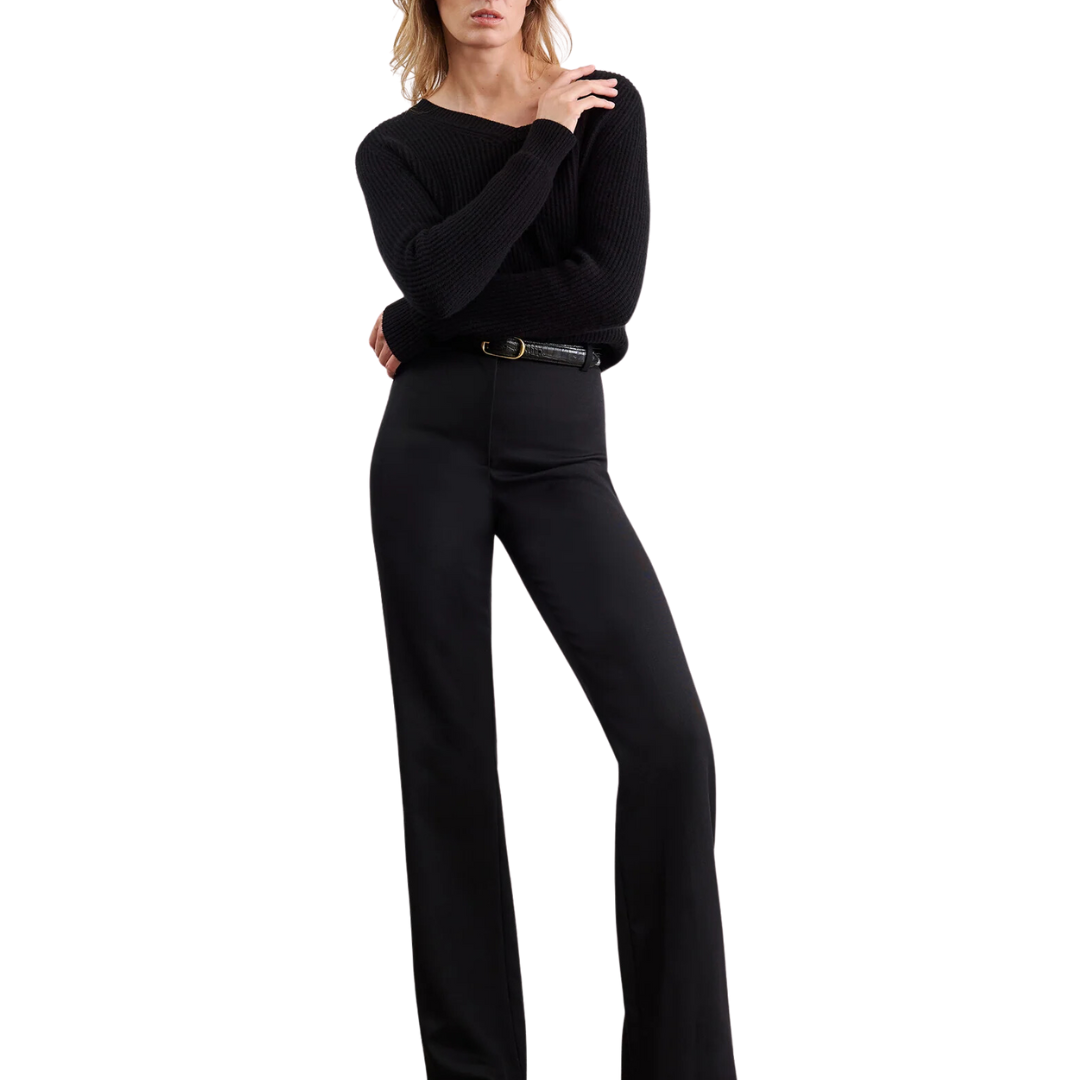 Korina Cashmere Sweater in Black