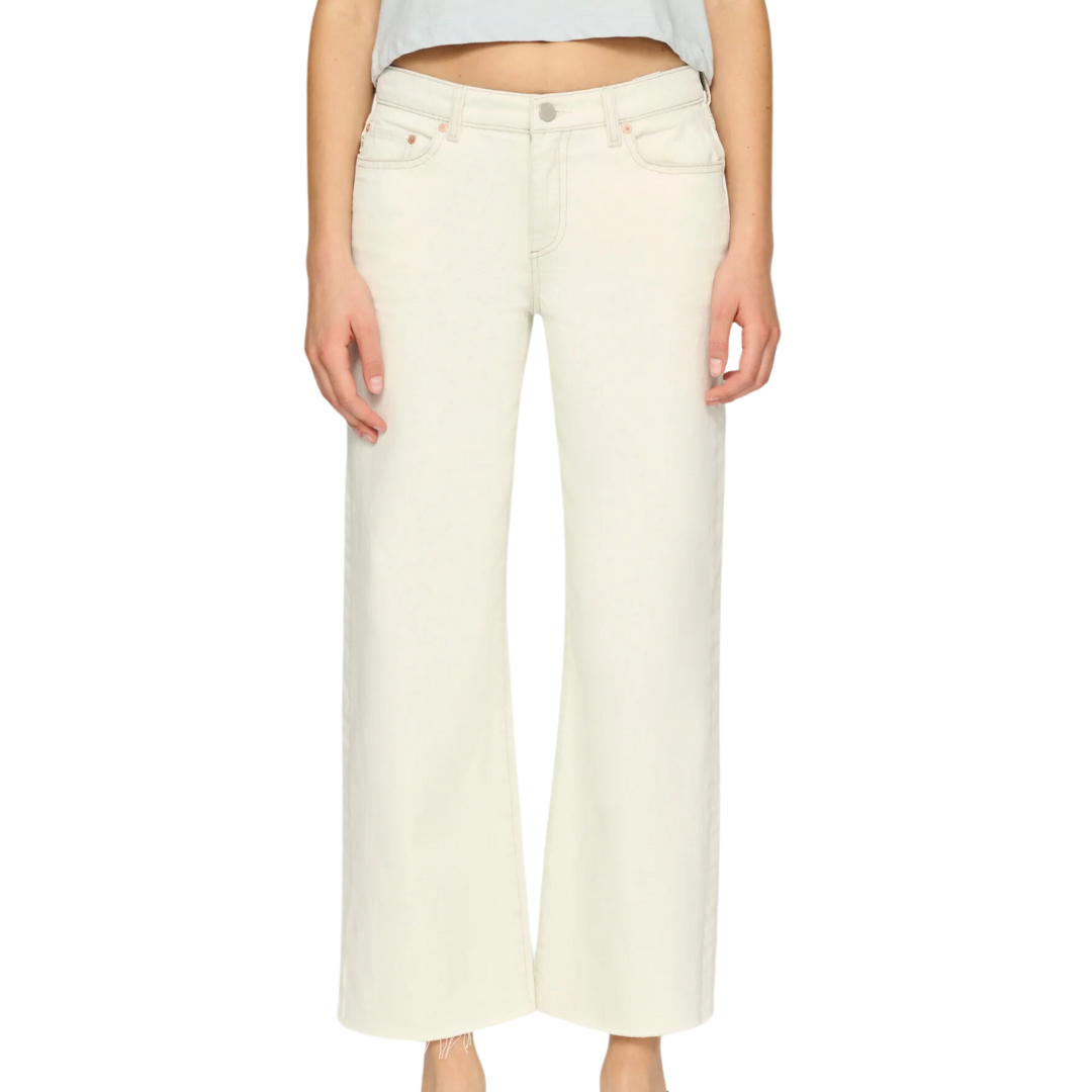 Drue Straight Low Rise 27" Jeans in Vapor