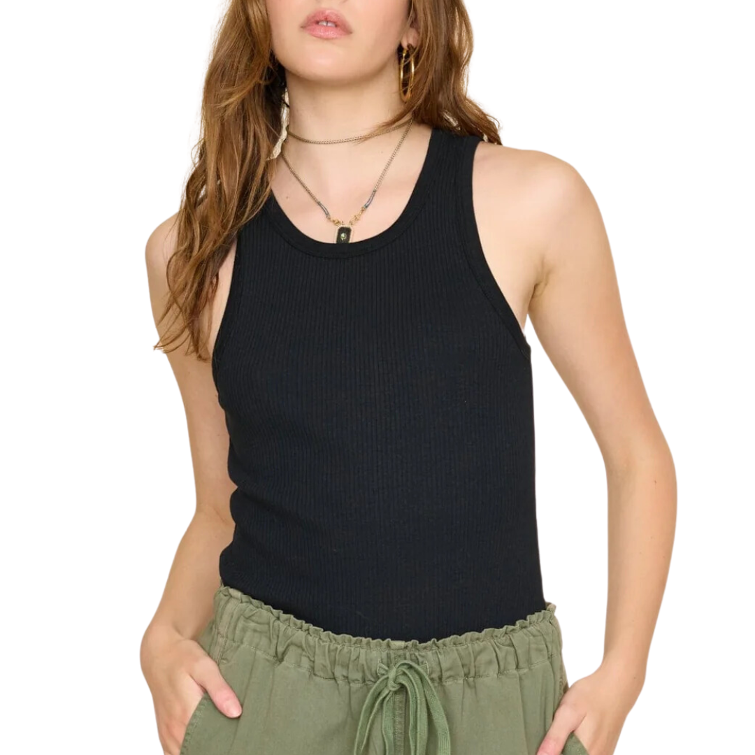 Arynn Tank Top in Black