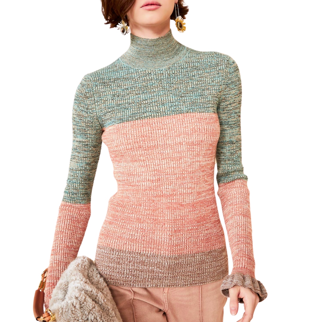 Violette Turtleneck in Twilight