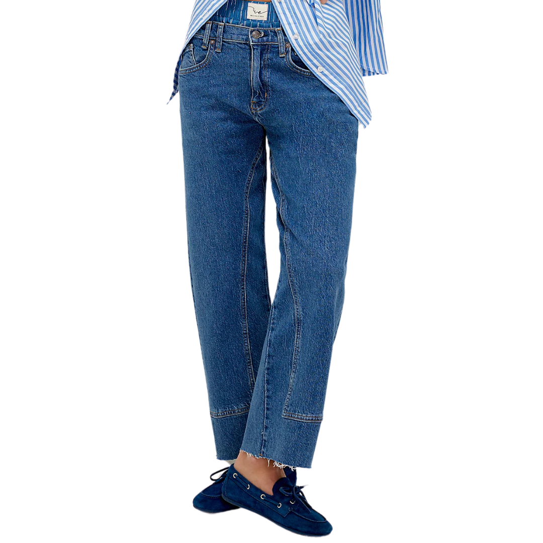 We The Free Risk Taker Mid-Rise Jeans in Be Bold
