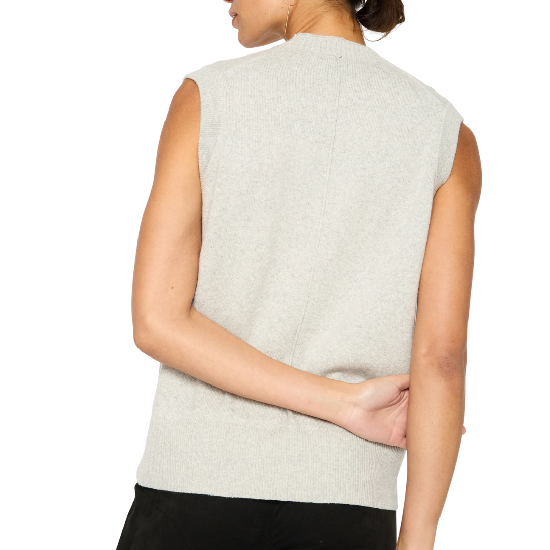 Vest Tank Looker in Oyster Grey Mélange