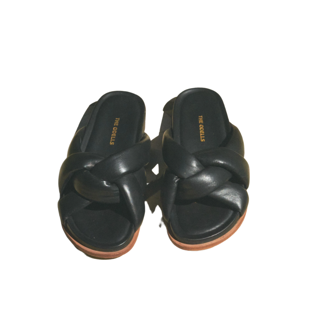 Puffy Slide in Black
