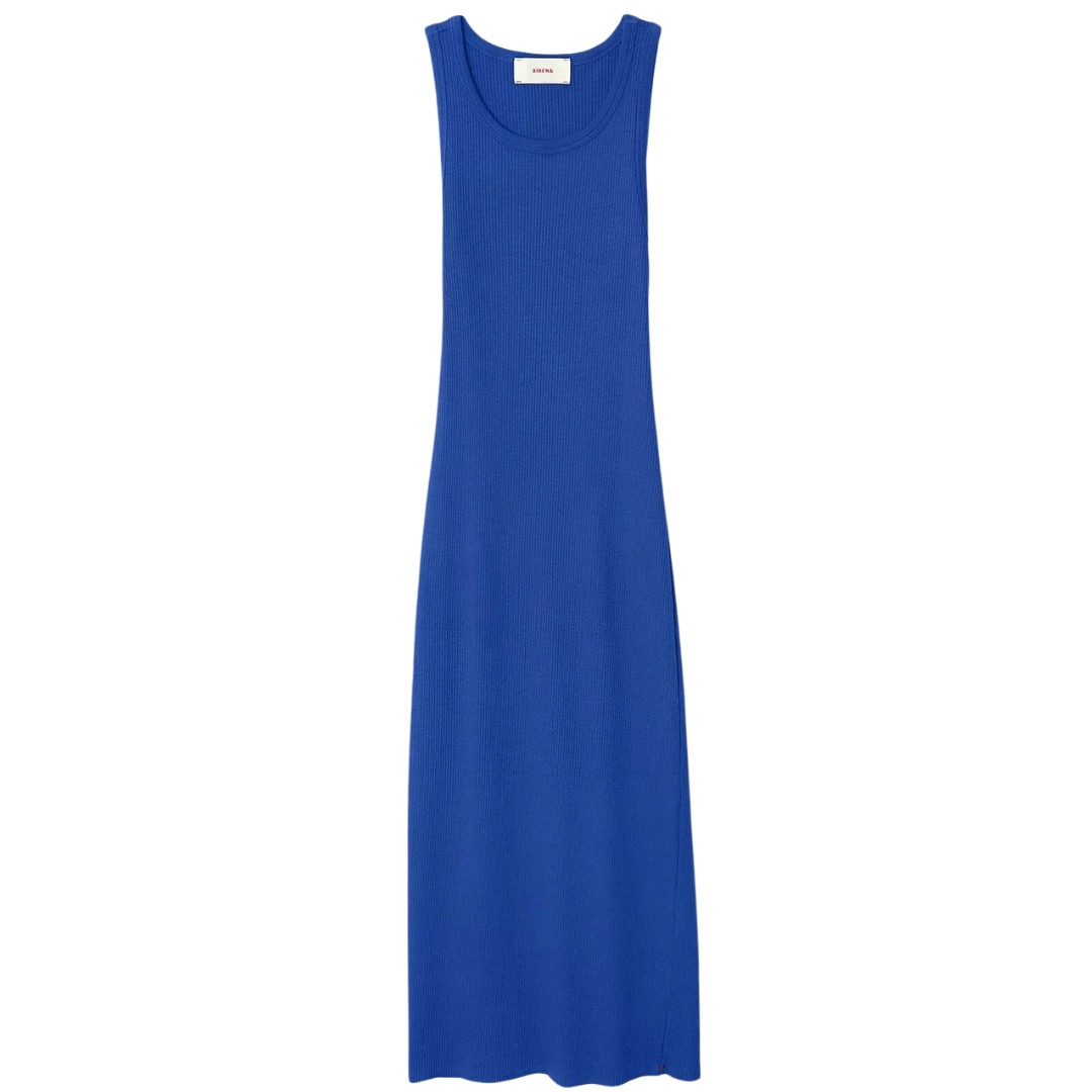 Ashleigh Rib Dress in Seaside Blue