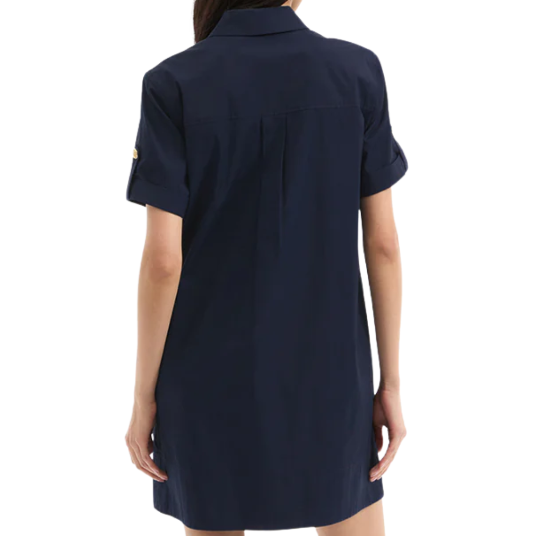 Lucca Dress in Navy
