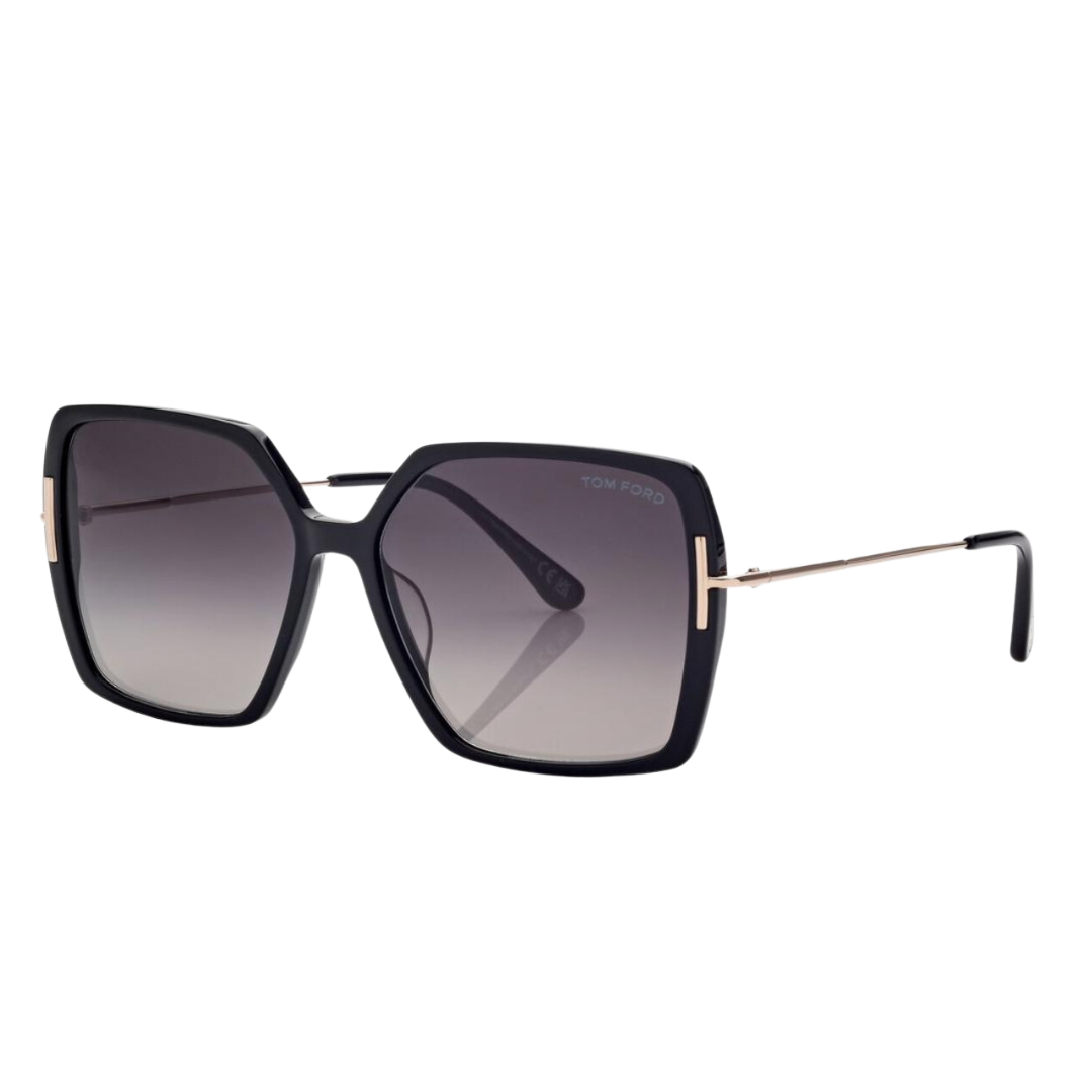 Joanna Sunglasses in Shiny Black