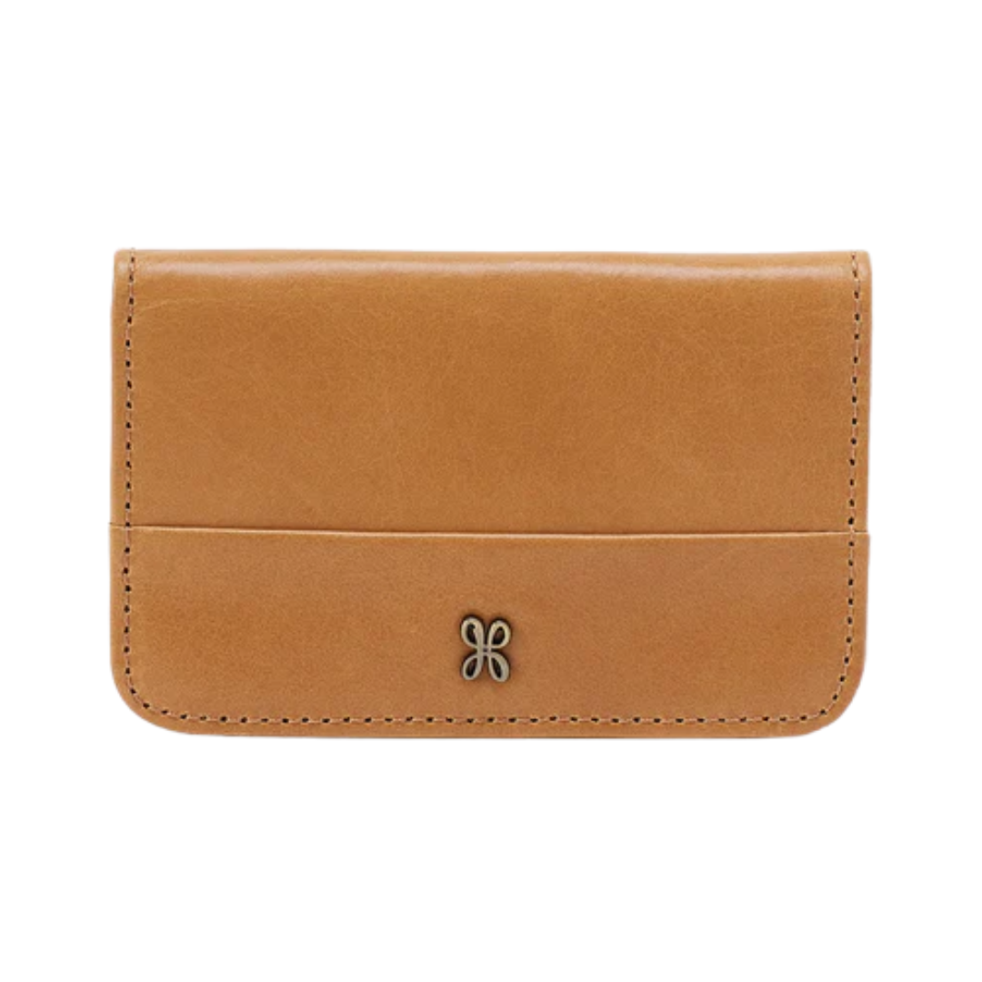 Jill Mini Card Case in Natural